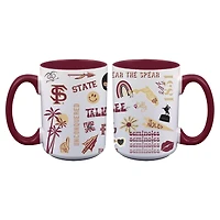 The Memory Company Florida State Seminoles Two-Piece 15oz. Loco Coffee Mug Set