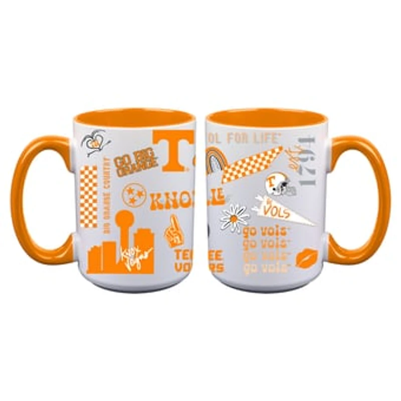The Memory Company Tennessee Volunteers Two-Piece 15oz. Loco Coffee Mug Set