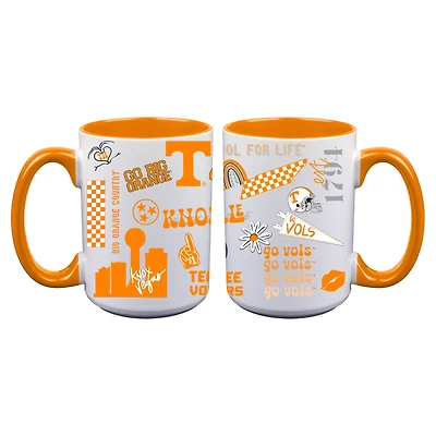 The Memory Company Tennessee Volunteers Two-Piece 15oz. Loco Coffee Mug Set