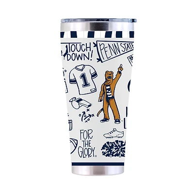 The Memory Company Penn State Nittany Lions 30oz. Sketchpad Stainless Steel Tumbler