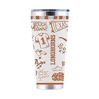 The Memory Company Texas Longhorns 30oz. Sketchpad Stainless Steel Tumbler