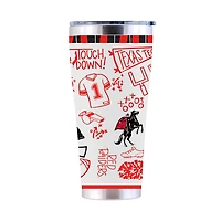 The Memory Company Texas Tech Red Raiders 30oz. Sketchpad Stainless Steel Tumbler