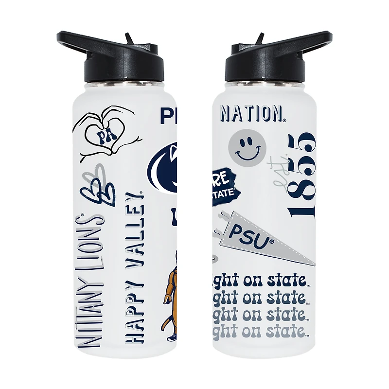 The Memory Company Penn State Nittany Lions 34oz. Loco Stainless Steel Quencher Bottle
