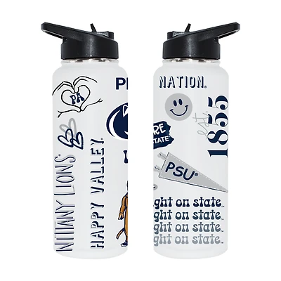 The Memory Company Penn State Nittany Lions 34oz. Loco Stainless Steel Quencher Bottle