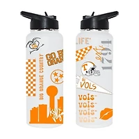 The Memory Company Tennessee Volunteers 34oz. Loco Stainless Steel Quencher Bottle