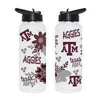 The Memory Company Texas A&M Aggies 34oz. Flowers Stainless Steel Quencher Bottle