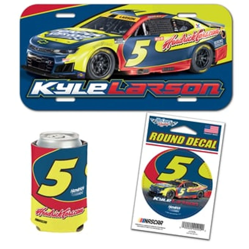 WinCraft Kyle Larson Hendrick's Tribute Three-Piece Fan Pack