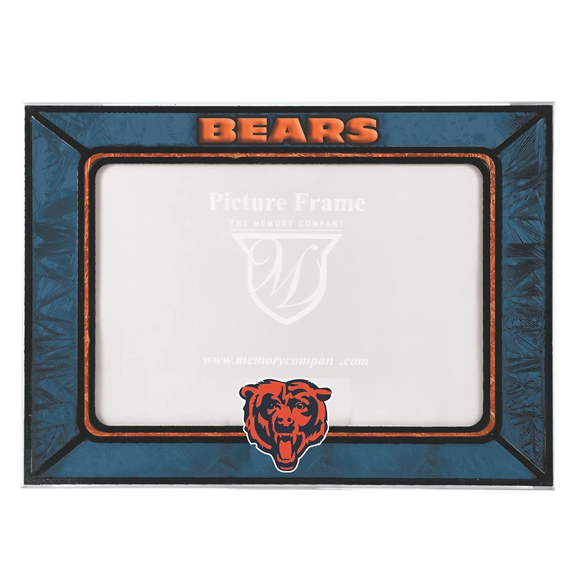 Chicago Bears Horizontal Art Glass Frame