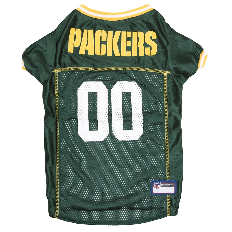 Green Bay Packers Mesh Dog Jersey