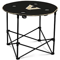 Black Vanderbilt Commodores Round Table