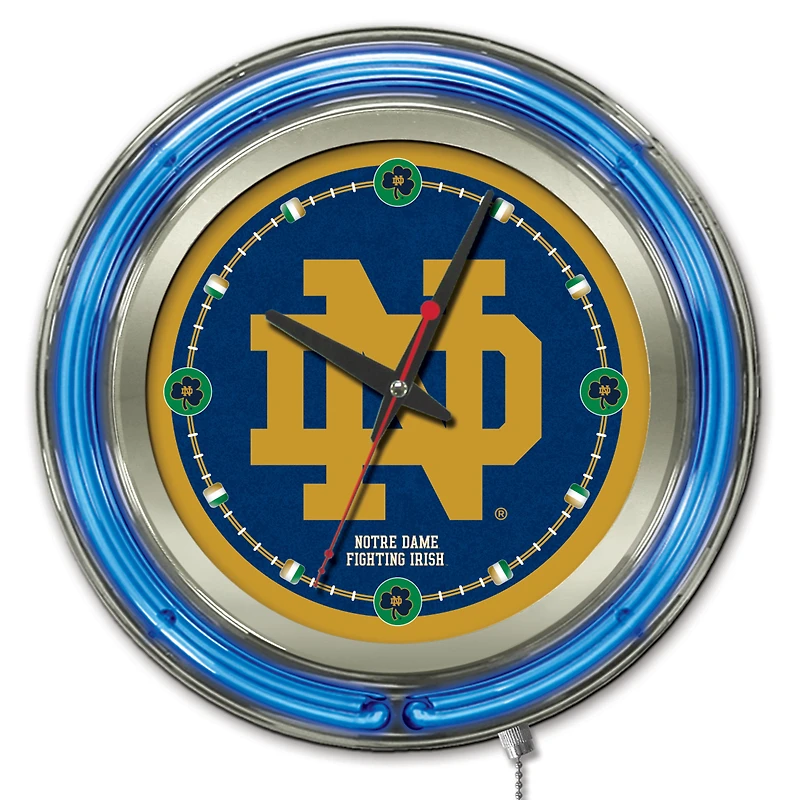 Notre Dame Fighting Irish 15" Neon Clock