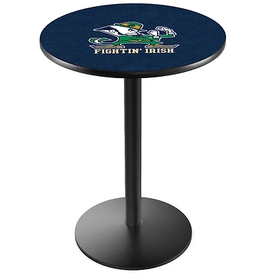 Notre Dame Fighting Irish 36" Logo Round Foot Pub Table