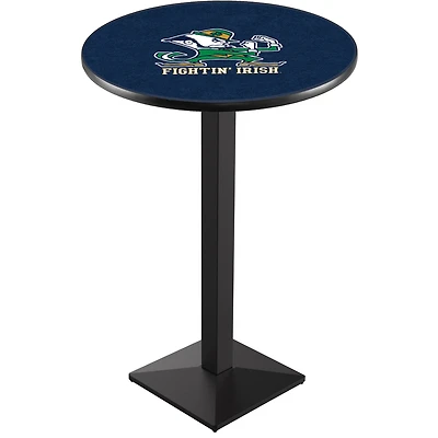 Notre Dame Fighting Irish 42" Leprechaun Square Base Black Pub Table
