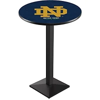 Notre Dame Fighting Irish 42" Alternate Square Base Black Pub Table