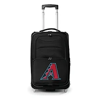 MOJO Black Arizona Diamondbacks 21" Softside Rolling Carry-On Suitcase