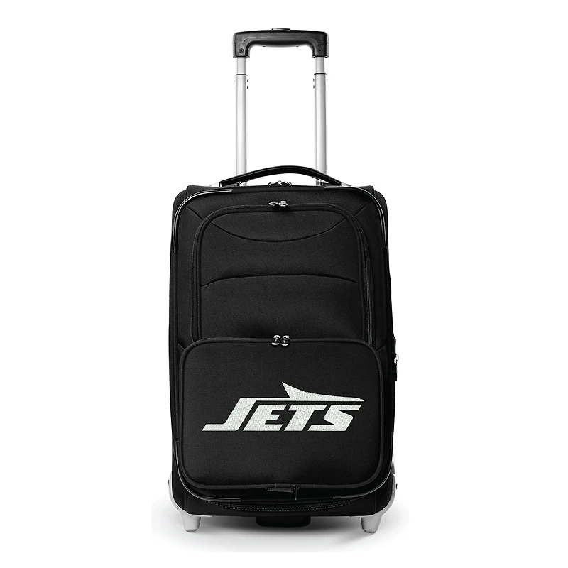 MOJO Black New York Jets 21" Softside Rolling Carry-On Suitcase