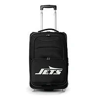 MOJO Black New York Jets 21" Softside Rolling Carry-On Suitcase