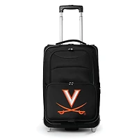 MOJO Black Virginia Cavaliers 21" Softside Rolling Carry-On Suitcase