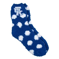 Women's ZooZatz Kentucky Wildcats Plush Dot Socks
