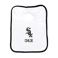 Newborn & Infant White Chicago White Sox Personalized Bib