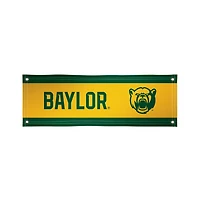 Yellow/Green Baylor Bears 2' x 6' Horizontal Vinyl Banner