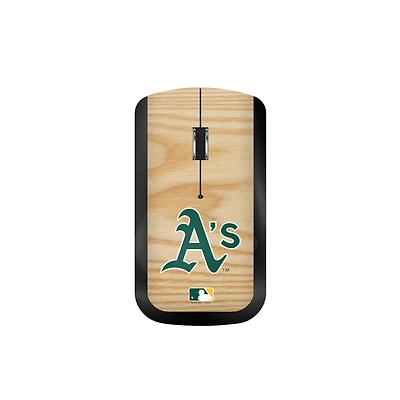 Athletics Wood Print Wireless USB Mouse