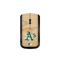 Athletics Wood Print Wireless USB Mouse