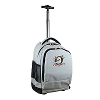 MOJO Gray Anaheim Ducks 19'' Premium Wheeled Backpack