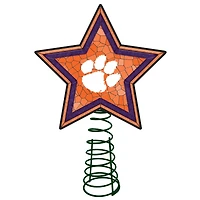 Clemson Tigers Mosaic Tree Topper