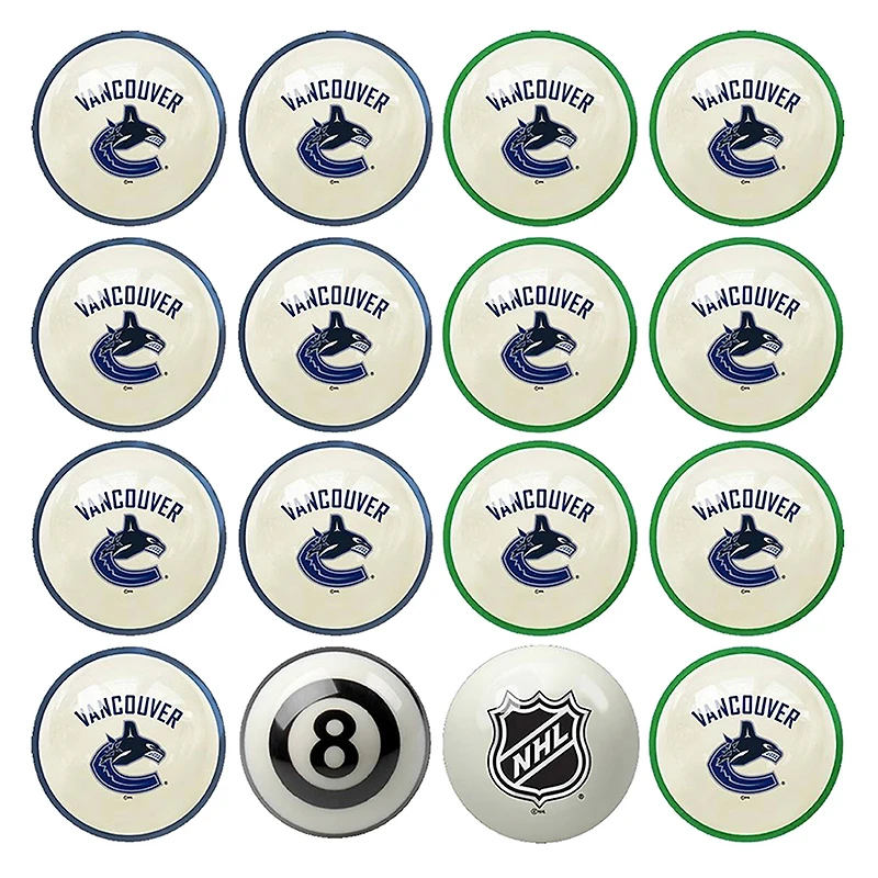 Imperial  Vancouver Canucks Billiard Ball Set