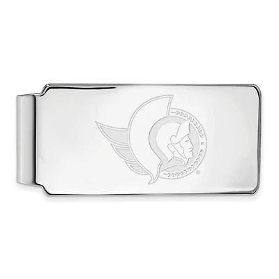Silver Ottawa Senators Money Clip