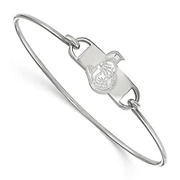 Women's Ottawa Senators Sterling Silver Small Wire Bangle Bracelet