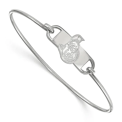 Women's Ottawa Senators Sterling Silver Small Wire Bangle Bracelet