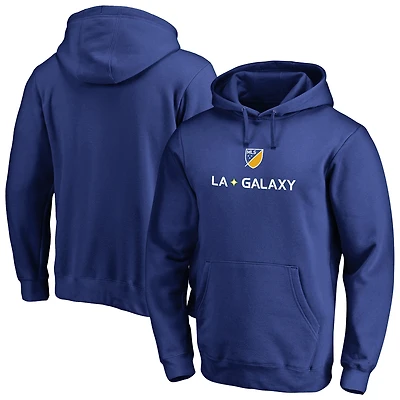 Men's Royal LA Galaxy Shielded Pullover Hoodie