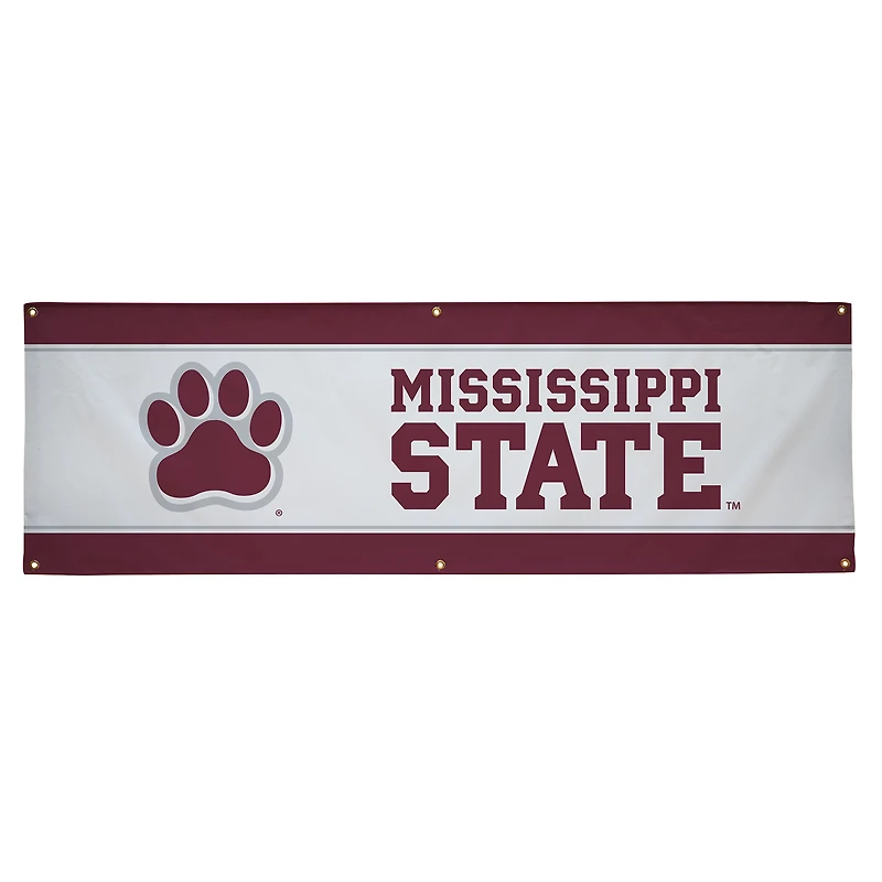 Mississippi State Bulldogs 2' x 6' Vinyl Banner
