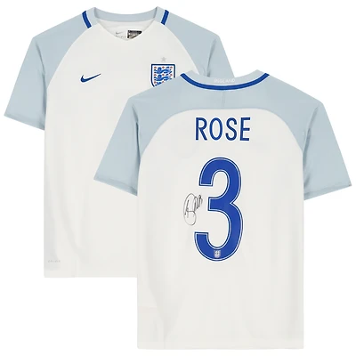 Danny Rose England National Team Autographed 2016-2017 Home Jersey - ICONS