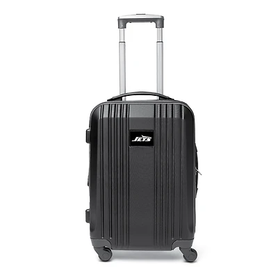 MOJO Black New York Jets 21" Hardcase Two-Tone Spinner Carry-On