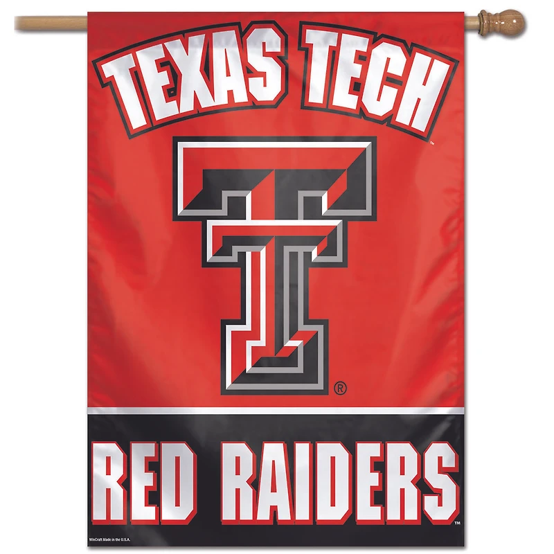 WinCraft Texas Tech Red Raiders 28" x 40" Single-Sided Vertical Banner