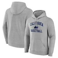 Men's Heathered Gray Cal Bears In Bounds Pullover Hoodie