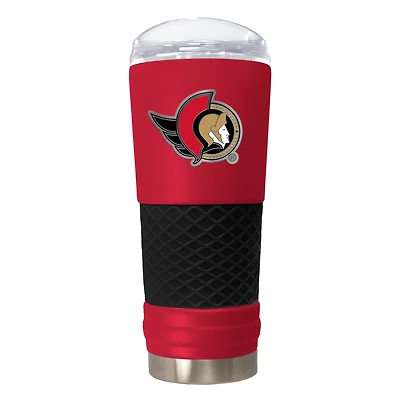 Red Ottawa Senators 24oz. Powder Coated Draft Travel Mug