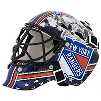New York Rangers Unsigned Franklin Sports Replica Mini Goalie Mask
