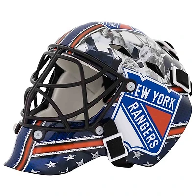 New York Rangers Unsigned Franklin Sports Replica Mini Goalie Mask