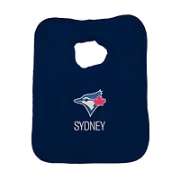 Infant Navy Toronto Blue Jays Personalized Bib