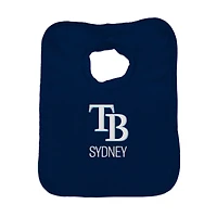 Infant Navy Tampa Bay Rays Personalized Bib