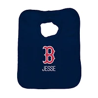 Infant Navy Boston Red Sox Personalized Bib