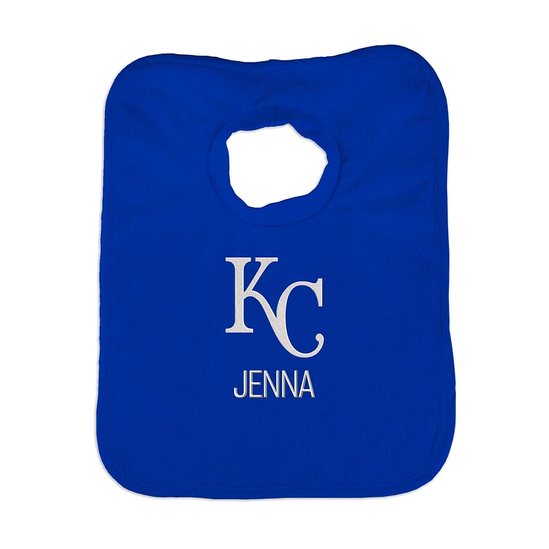 Infant Royal Kansas City Royals Personalized Bib