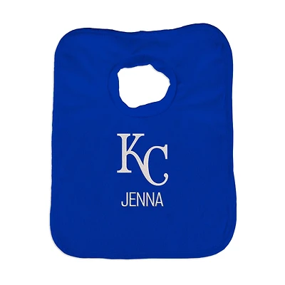Infant Royal Kansas City Royals Personalized Bib
