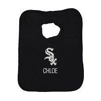 Infant Black Chicago White Sox Personalized Bib