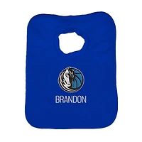 Infant Royal Dallas Mavericks Personalized Bib