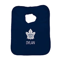 Infant Navy Toronto Maple Leafs Personalized Bib